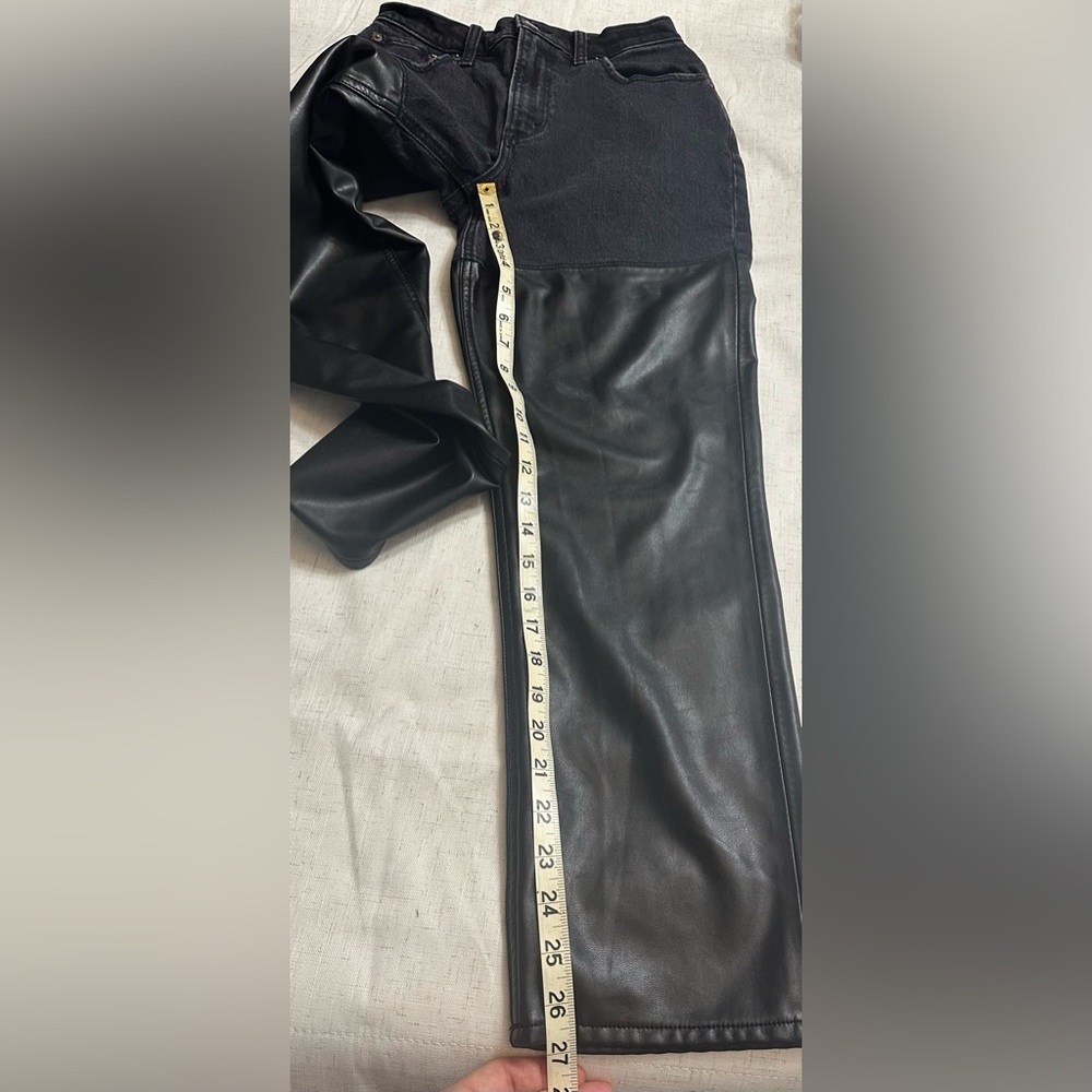 Abercrombie & Fitch Black Straight Leg Jeans - Picture 10 of 12